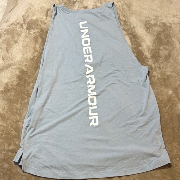Under Armour Light Blue Sleeveless Top - Picture 2 of 4